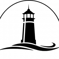 28+ Collection of Lighthouse Clipart Black | High quality, free ...