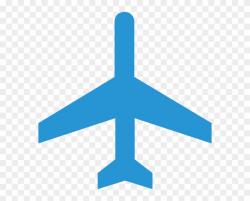 Plane Blue Clip Art At Clker - Airplane Clipart Blue, HD Png ...