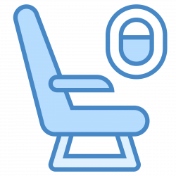 Airplane Seats Clipart Chair Pencil And In Color | Yanhe Clip Art