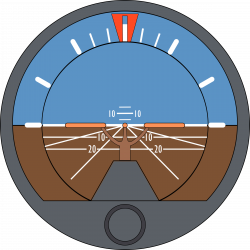 Clipart - Attitude Indicator