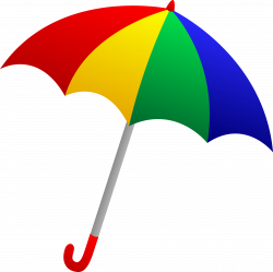 Free clip art of a cute colorful umbrella | Sweet Clip Art ...