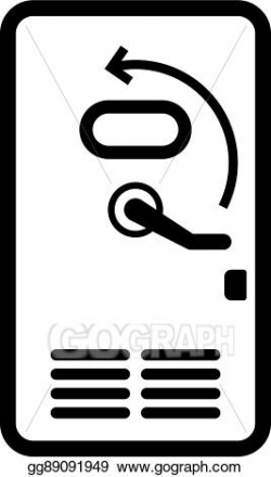 EPS Vector - Airplane door. Stock Clipart Illustration ...