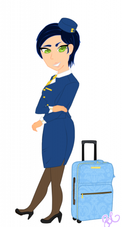 Flight Attendant by MissSassClass on DeviantArt