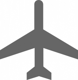 Plane Grey Clip Art at Clker.com - vector clip art online, royalty ...