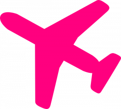 Pink Airplane Clip Art at Clker.com - vector clip art online ...