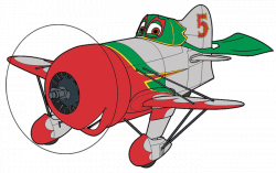 Disney clipart airplane - Pencil and in color disney clipart airplane