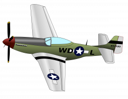 Clipart - P51 Mustang