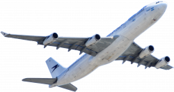 White Passenger Plane Flying on Sky PNG Image - PurePNG | Free ...
