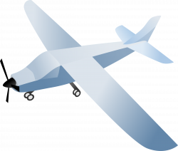 Clipart - Propeller Airplane