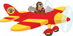 Toy Plane Clip Art free image