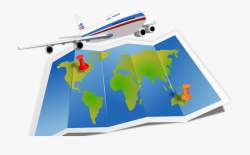 Airplane Vacation Clipart - Hospitality And Tourism Png ...