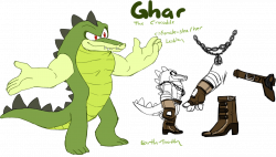 earth-tooth: ghar the crocodile! shes a lesbian ...