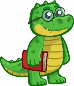 Alligator clipart zoo animal - Pencil and in color alligator clipart ...