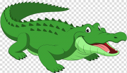 Green crocodile illustration, Crocodile Alligator Reptile ...