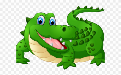 Crocodile Clipart Reptile - Crocodile Clipart - Png Download ...
