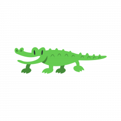 Crocodiles Cartoon Animal Clip art - Green Crocodile 1600*1600 ...