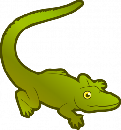 clipartist.net » Clip Art » alligator SVG
