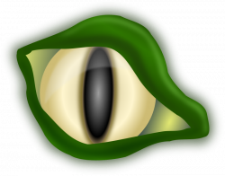 Clipart - Croc eye