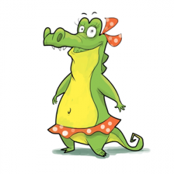 Frog Cartoon clipart - Alligators, Illustration, Crocodile ...