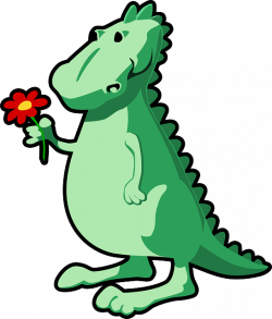 Sweet Dinosaur Mascot