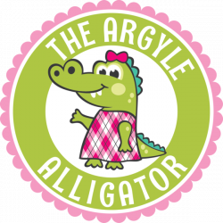 Newborn Accessories - The Argyle Alligator