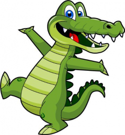 Cartoon alligator clip art cute alligator mascot | GATORS ...