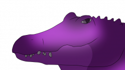 Purple Alligator for Jay-Pines by SwagFeather on DeviantArt