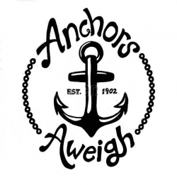 Anchors Aweigh | Anchors Aweigh | Nautical clipart, Vintage ...