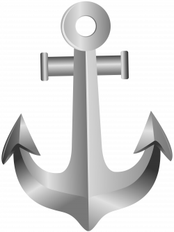 Silver Anchor PNG Clip Art | Gallery Yopriceville - High-Quality ...