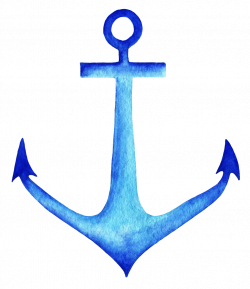 Ink Anchor - Blue Anchor 1024*1185 transprent Png Free Download ...