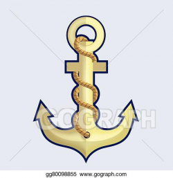 Vector Clipart - Ship anchor. Vector Illustration gg80098855 ...