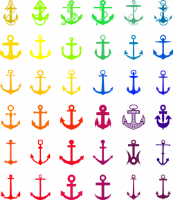 Clipart - Anchors suited to every fancy