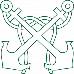 Clipart - Crossed anchors