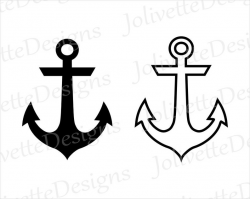 Anchor, Sailor, Ship, Boat, Yachty, Clip Art, Clipart, Design, Svg Files,  Png Files, Eps, Dxf, Pdf Files, Silhouette, Cricut, Cut File