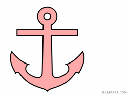 Pink Anchor Clipart - BClipart