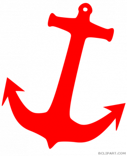Red Anchor Clipart - BClipart