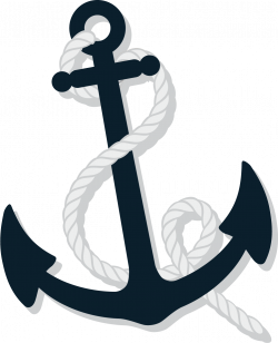 Anchor Baby shower Illustration - Black simple anchors 1001*1237 ...