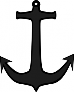 Simple Anchor clip art Free vector in Open office drawing ...