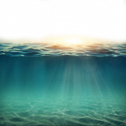Underwater Clip art - Sunlight penetrating the sea 658*658 ...