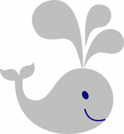 Little Gray Whale Clip Art at Clker.com - vector clip art online ...