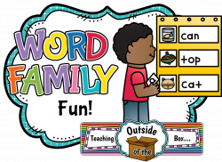 Teaching Outside of the Box...: Word Family Fun!