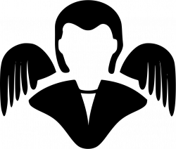 Angel Face User Smiley Wing Svg Png Icon Free Download (#488661 ...