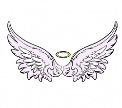 angel wing drawing - Acur.lunamedia.co