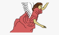 Angels Clipart Book - Angel Flying Transparent #2225057 ...