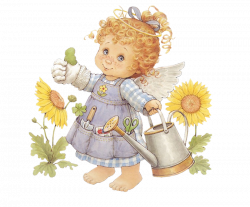 RUTH MOREHEAD BABY GARDEN ANGEL | CLIP ART - ANGELS - CLIPART ...