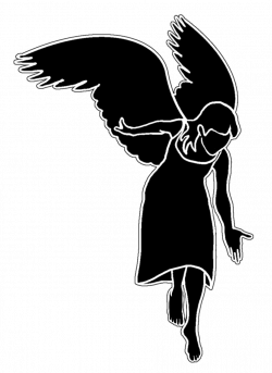 Angels Silhouette at GetDrawings.com | Free for personal use Angels ...