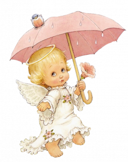 Ruth Morehead: Angel Holding Umbrella | CHRISTmas | Pinterest ...