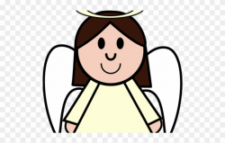 Freckles Clipart Angel Face - Christmas Nativity Angel ...