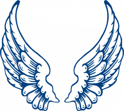 Bbb Angel Wings clip art - vector clip art online, royalty free ...