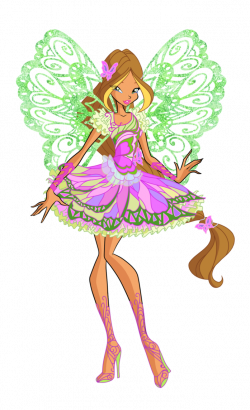 Official Flora Butterflix 2D by Winx-Rainbow-Love.deviantart.com on ...